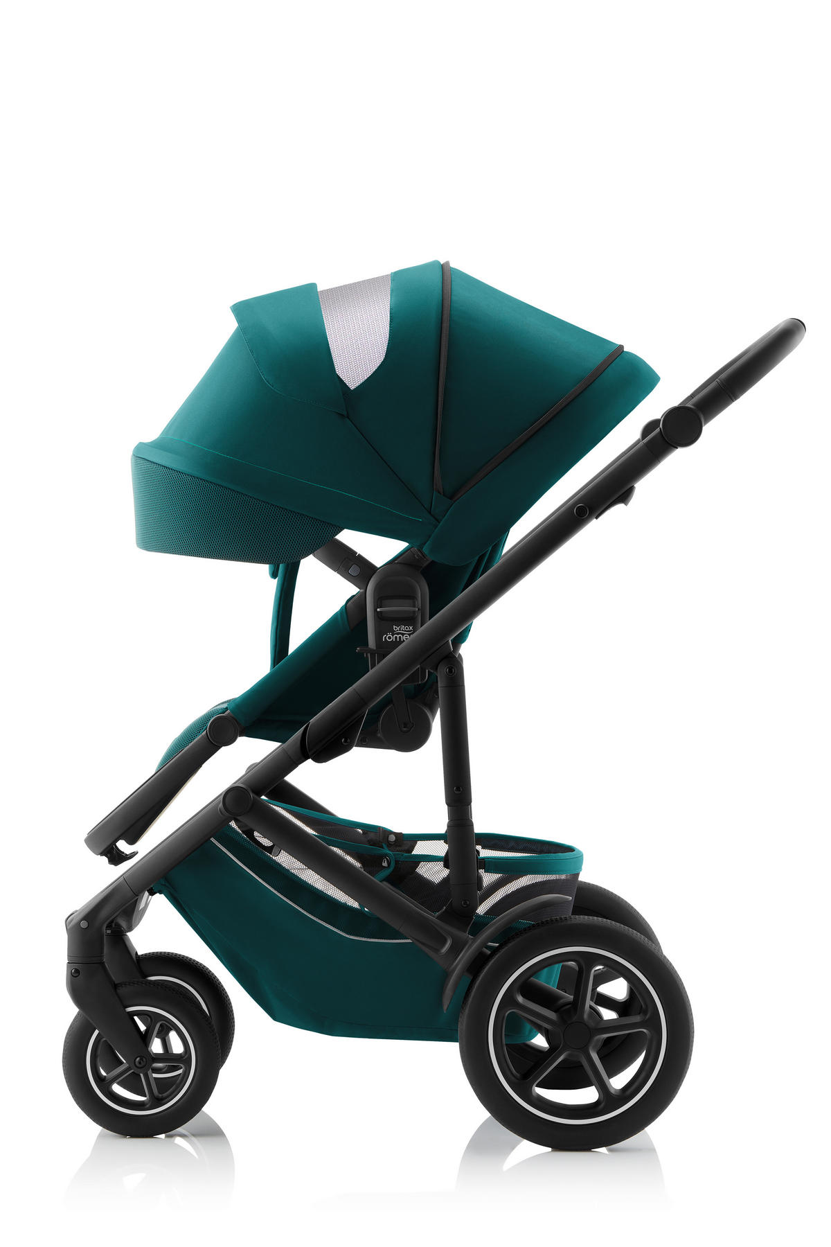 KINDERWAGEN Smile 5Z  - Schwarz/Grün, Basics, Textil/Metall (57/112/97,7cm) - Britax Römer
