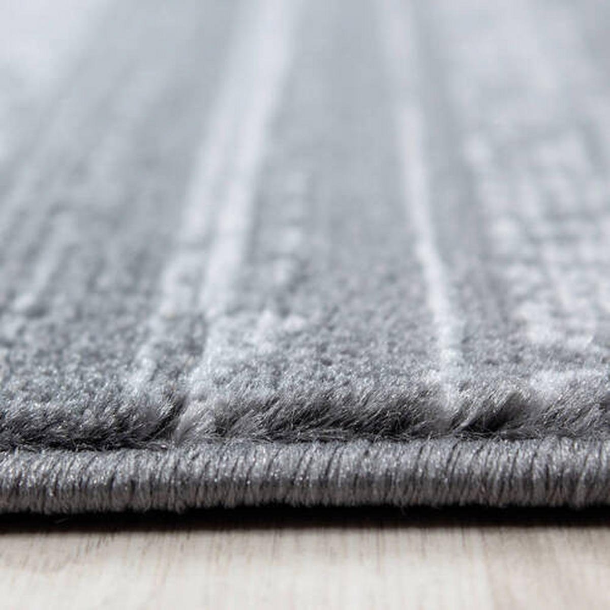 WEBTEPPICH 140/200 cm Plus Grau  - Grau, Basics, Textil (140/200cm) - Novel