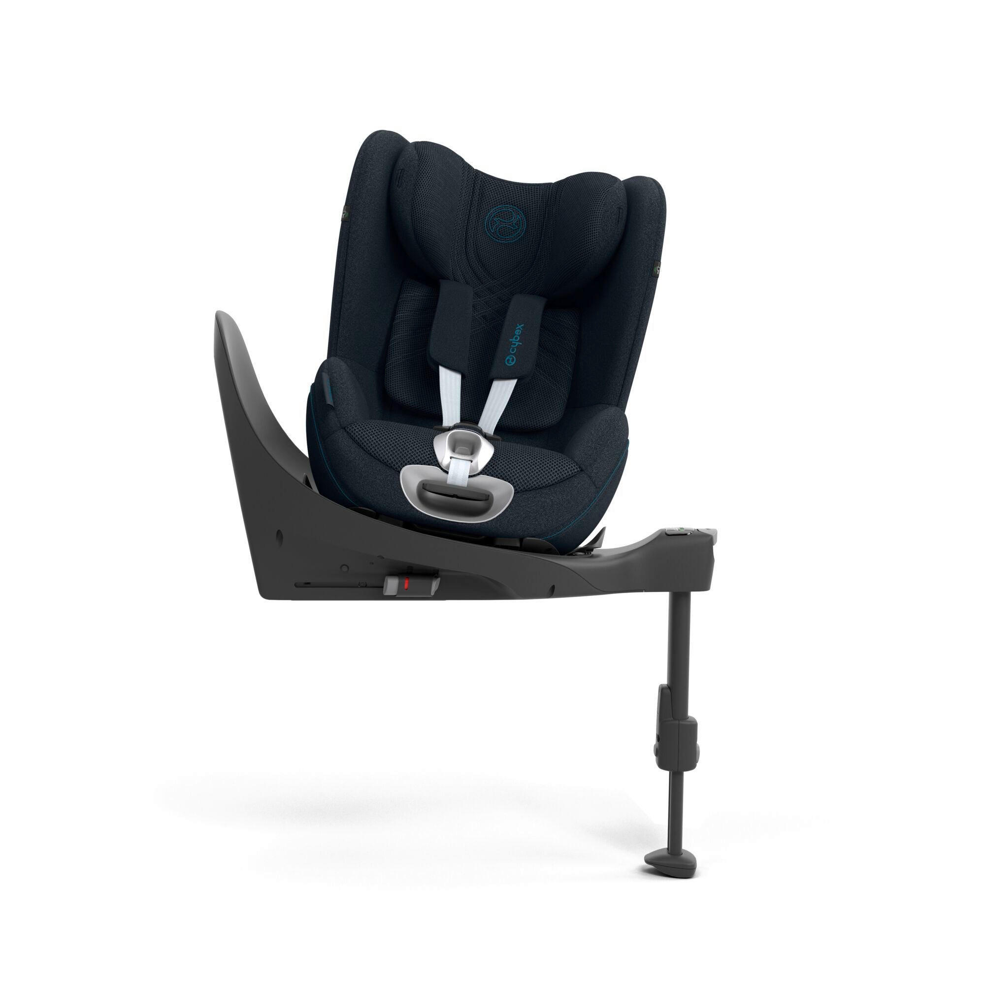 KINDERAUTOSITZ Sirona T i-Size Plus Nautical Blue   - Dunkelblau, Basics, Kunststoff/Textil (71,5/43/68cm) - cybex PLATINUM