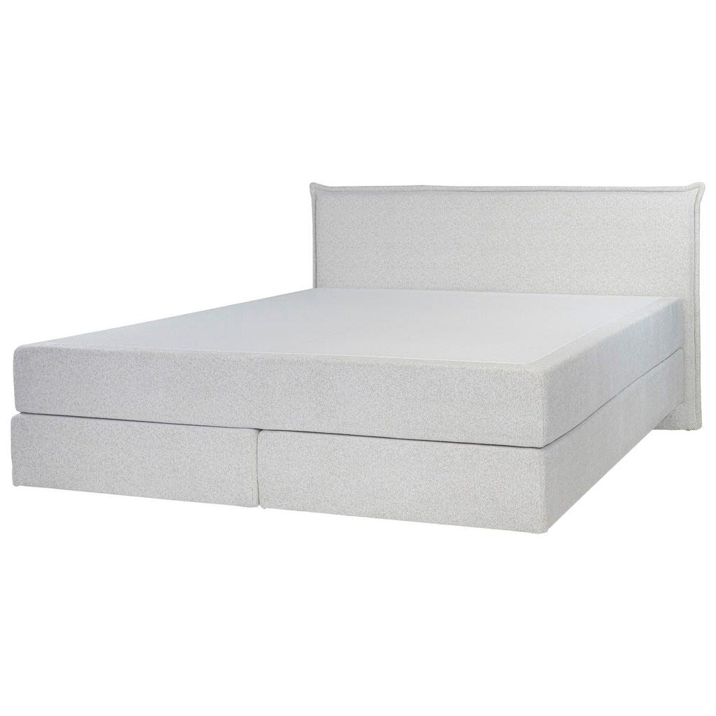 Thumbnail - Chameo Boxspringbett, Beige, Textil, H3, 7-Zonen, Höhe ca. 23 cm, 180x200 cm, gepolstertes Kopfteil, Stoffauswahl, Toppe...