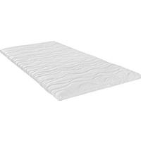 TOPPER 160/200 cm Höhe ca. 6 cm  - Weiss, Basics, Textil (160/200cm) - Sleeptex