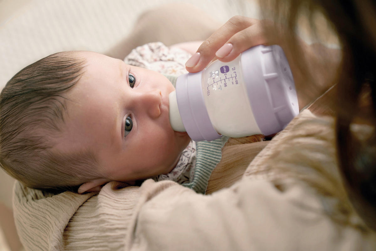 WEITHALSFLASCHE MAM EASY START 160 ml  - Lila, Basics, Kunststoff (160ml) - MAM
