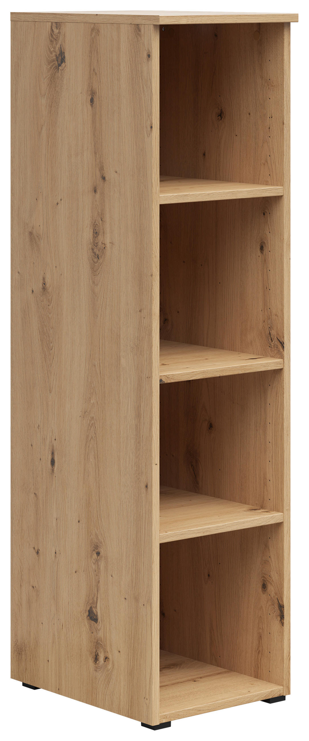 REGAL hrast Artisan drvni materijal - hrast Artisan/antracit, Moderno, drvni materijal/plastika (30/115/40cm)