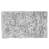 KUPATILSKA PROSTIRKA Secco  srebrna 70/120 cm  - srebrna, Dizajnerski, tekstil/plastika (70/120cm) - Esposa