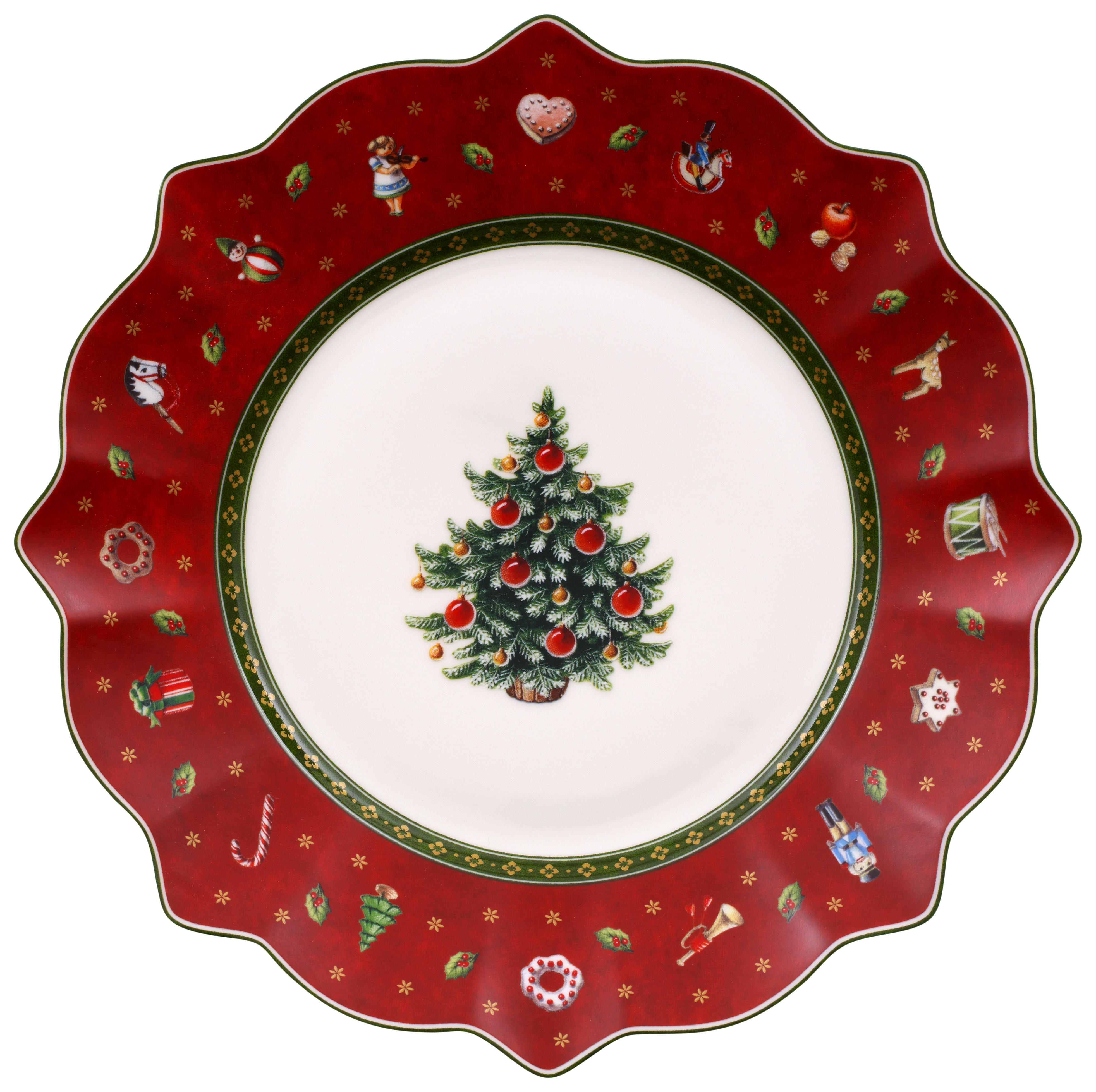 FRÜHSTÜCKSTELLER Multicolor, Rot 24 cm Toys Delight  - Rot/Multicolor, Design, Keramik (24cm) - Villeroy & Boch