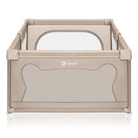 LAUFGITTER Willow 127/187/68 cm  - Sandfarben/Beige, Basics, Kunststoff (127/187/68cm) - Lionelo