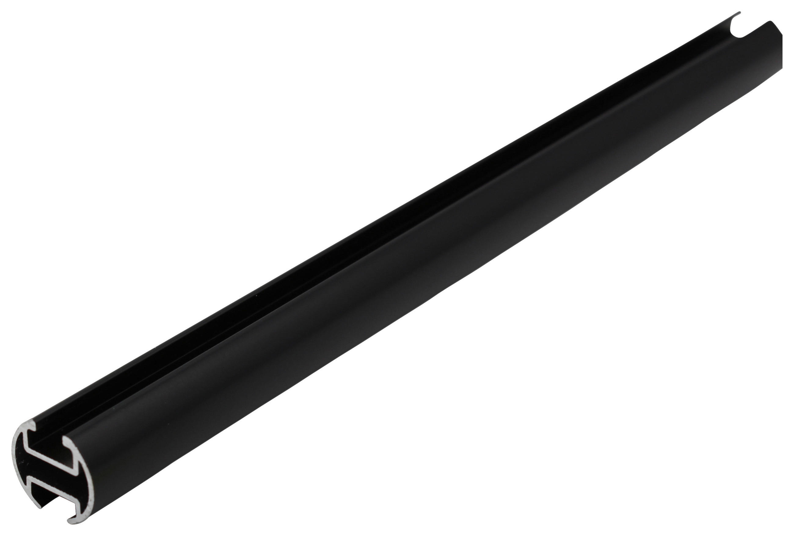 ȘINĂ PENTRU PERDEA  - negru, Basics, metal (200/2/2cm)