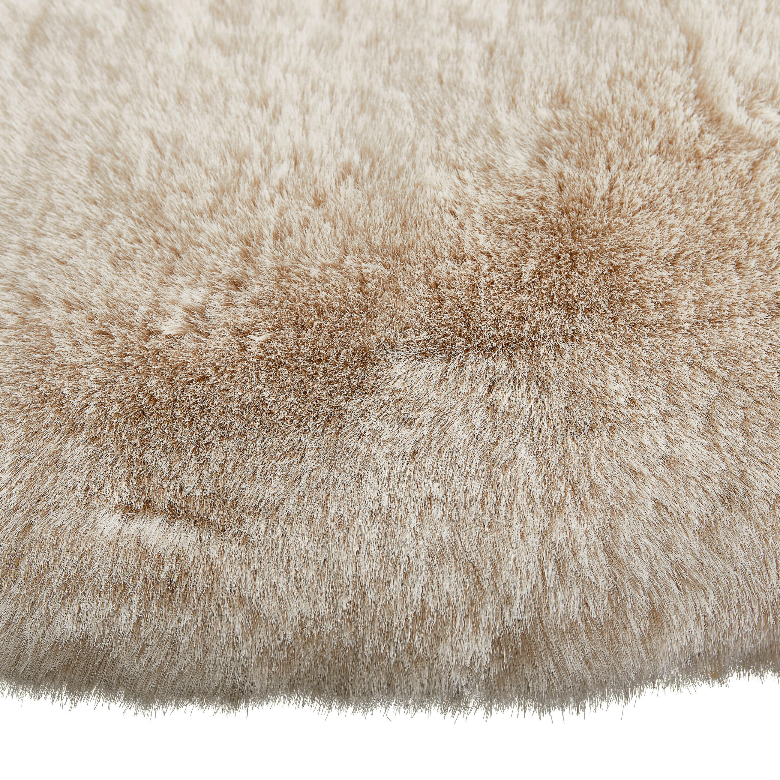 Thumbnail - Novel Hochflorteppich, Weiß, Textil, Uni, rund, Oeko-Tex® Standard 100, Teppiche & Böden, Teppiche, Hochflorteppiche & S...