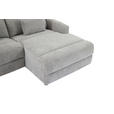 ECKSOFA  in Webstoff Grau  212/101 cm  - Schwarz/Grau, Design, Kunststoff/Textil (212/101cm) - Carryhome