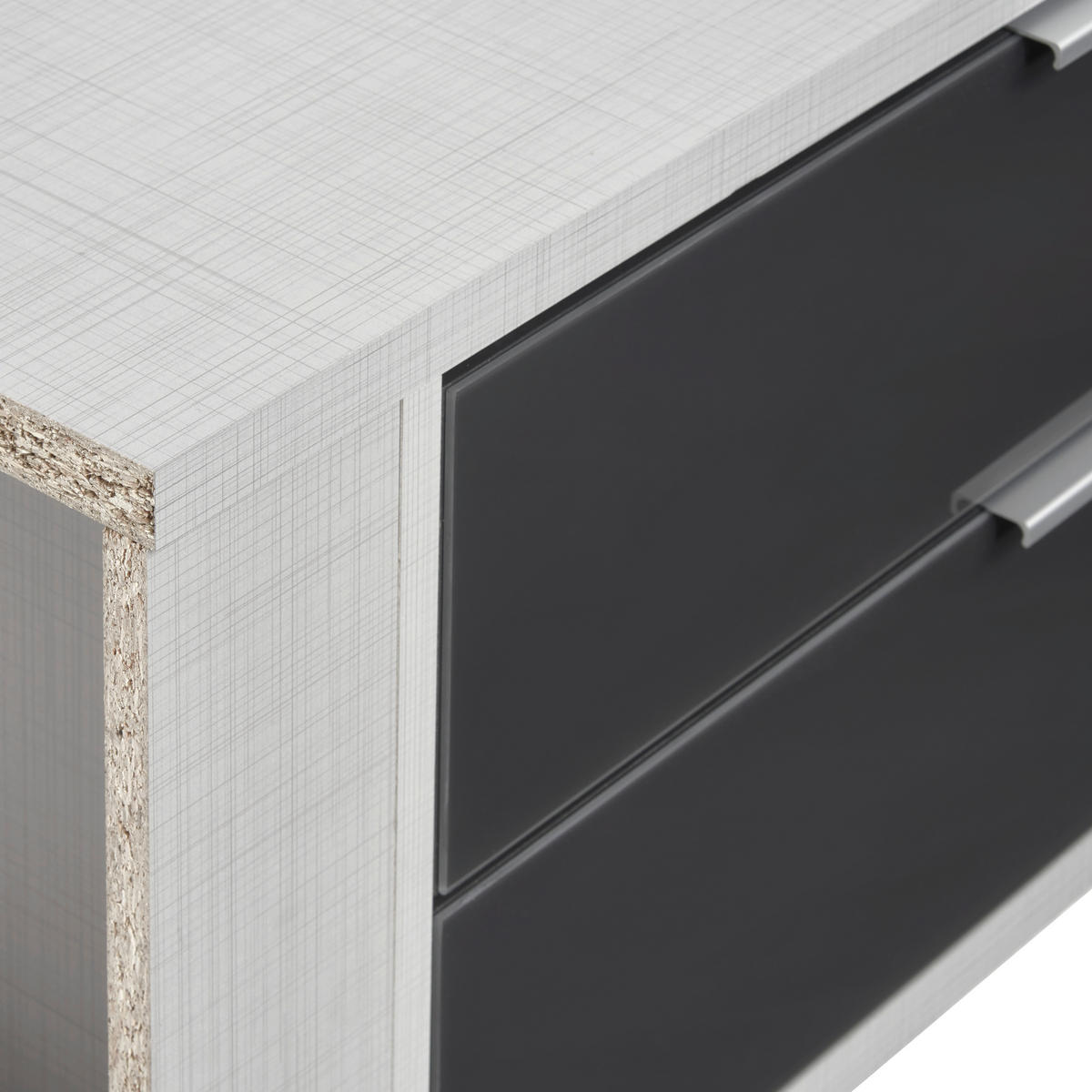 SCHUBKASTENEINSATZ 87/51/50 cm   - Grau, Modern, Holzwerkstoff (87/51/50cm) - MID.YOU