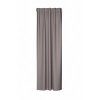 SCHLAUFENSCHAL  blickdicht  135/245 cm   - Creme, Basics, Textil (135/245cm)