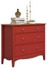 KOMMODE 100/86/42 cm Kiefer massiv  - Dunkelbraun/Silberfarben, LIFESTYLE, Holz/Metall (100/86/42cm)
