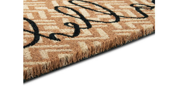 KOKOSMATTE 45/75 cm Mix Mats - Hellbraun/Schwarz, Basics, Naturmaterialien/Kunststoff (45/75cm) - Esposa