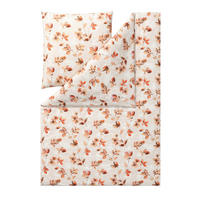 BETTWÄSCHE Sicina Flanell 155/220 cm  - Orange, Design, Textil (155/220cm) - Estella