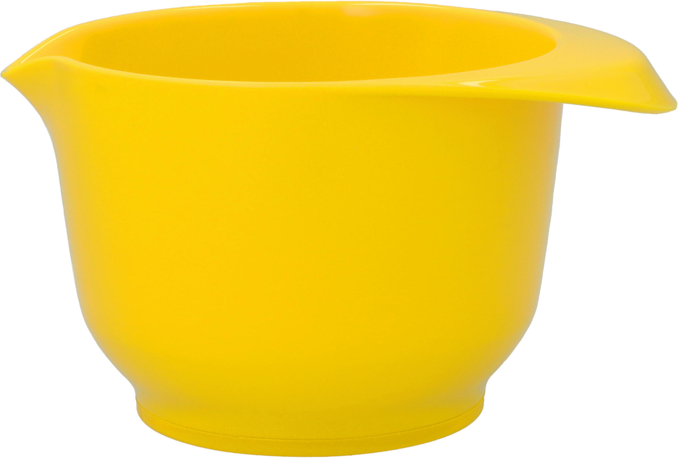 RÜHRSCHÜSSEL - Gelb, Basics, Kunststoff (0,5l) - Birkmann