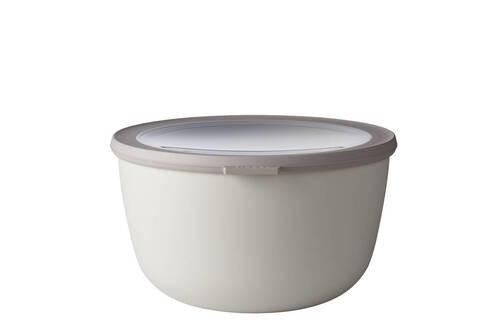 SCHÜSSEL CIRQULA 3000 ml  - Weiss/Hellgrau, Basics, Kunststoff (3,0l) - Mepal
