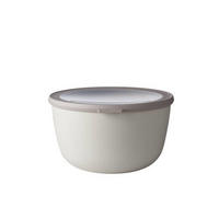 SCHÜSSEL CIRQULA   - Hellgrau/Weiß, Basics, Kunststoff (3,0l) - Mepal