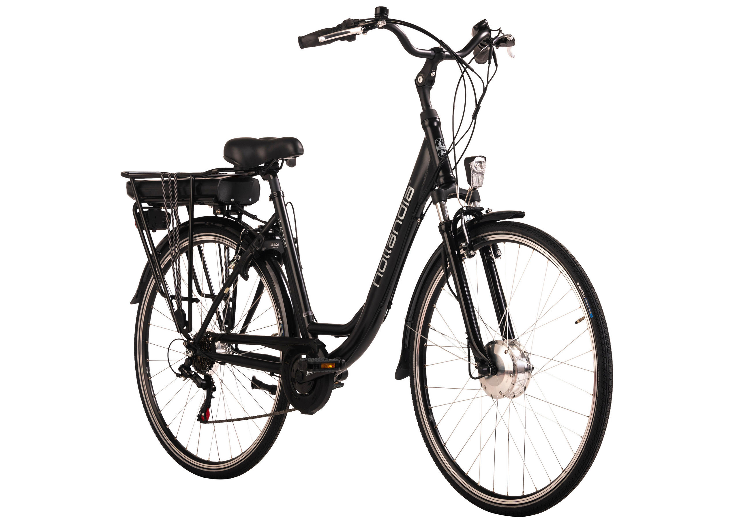 ELEKTROFAHRRAD - Schwarz, Basics, Metall (21/116/188cm) - Atrigo