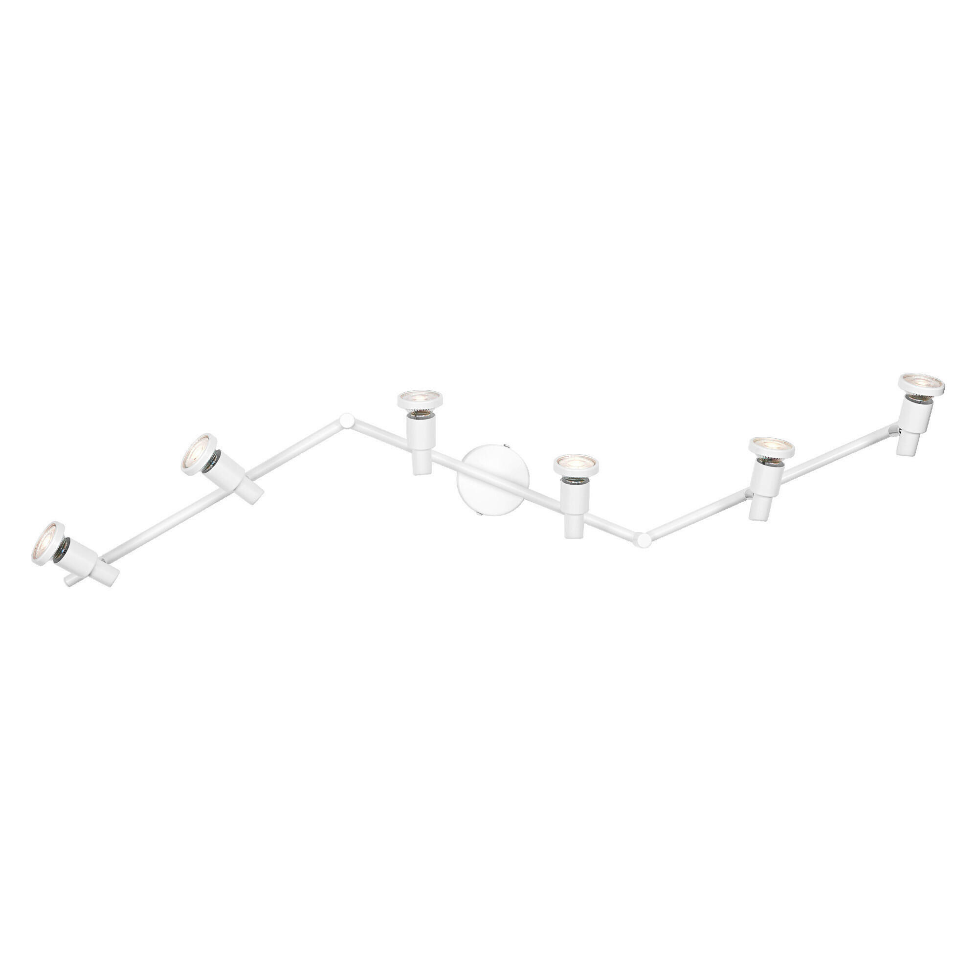 LED-STRAHLER 119,8/9/17,6 cm   - Weiß, Basics, Metall (119,8/9/17,6cm) - Osram