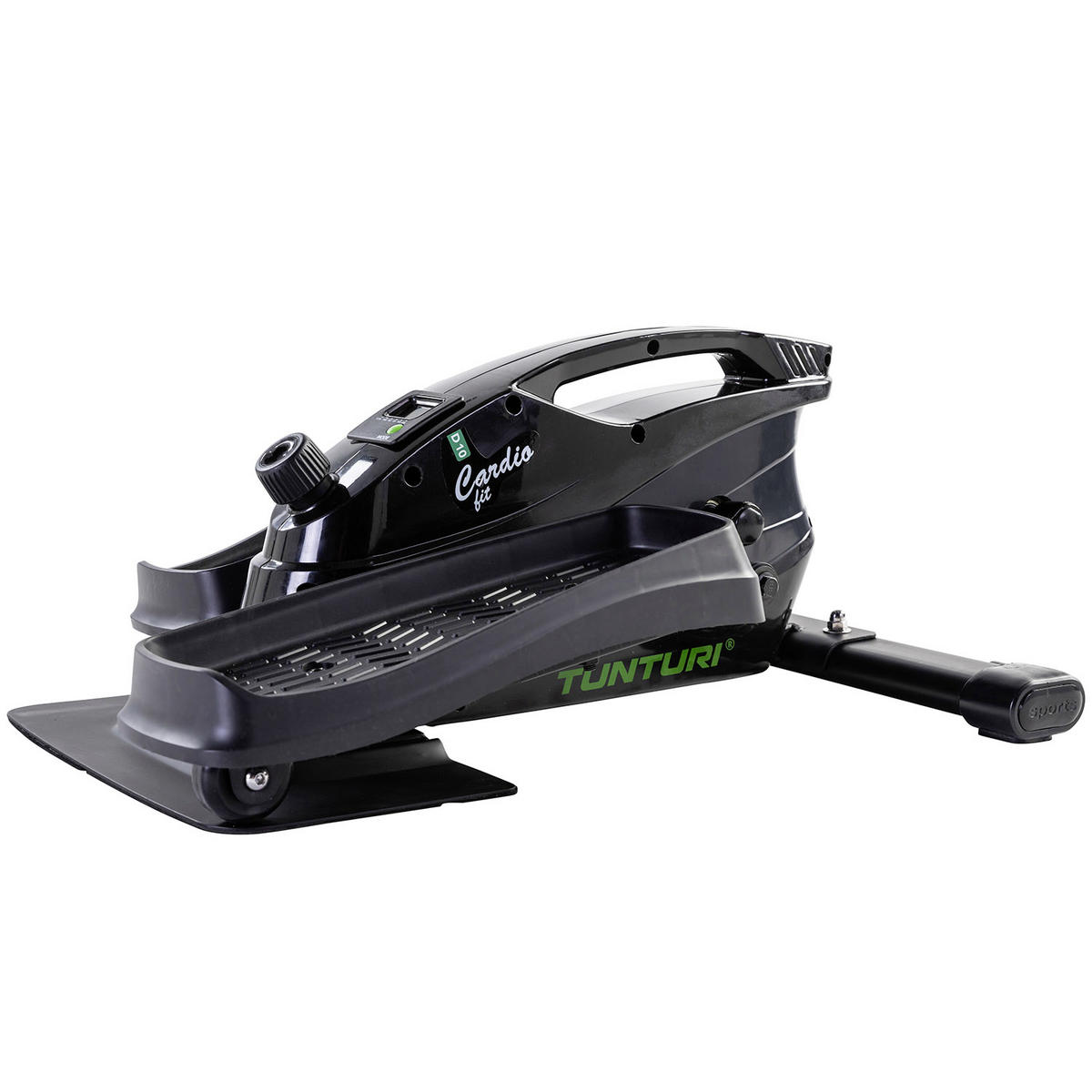 HEIMTRAINER CARDIO FIT D10 - Schwarz/Grau, Basics, Kunststoff/Metall (62/48/26cm) - Tunturi