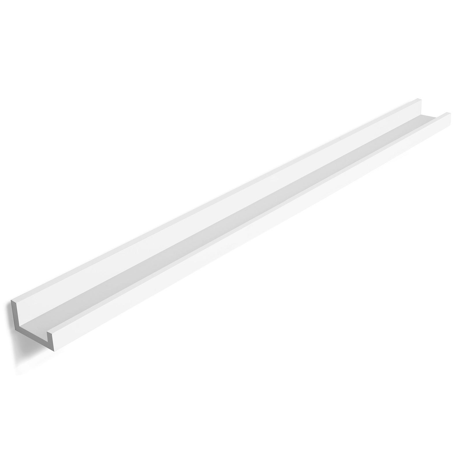 WANDREGAL 115/5/10 cm  - Weiß, Basics, Holzwerkstoff (115/5/10cm) - Boxxx