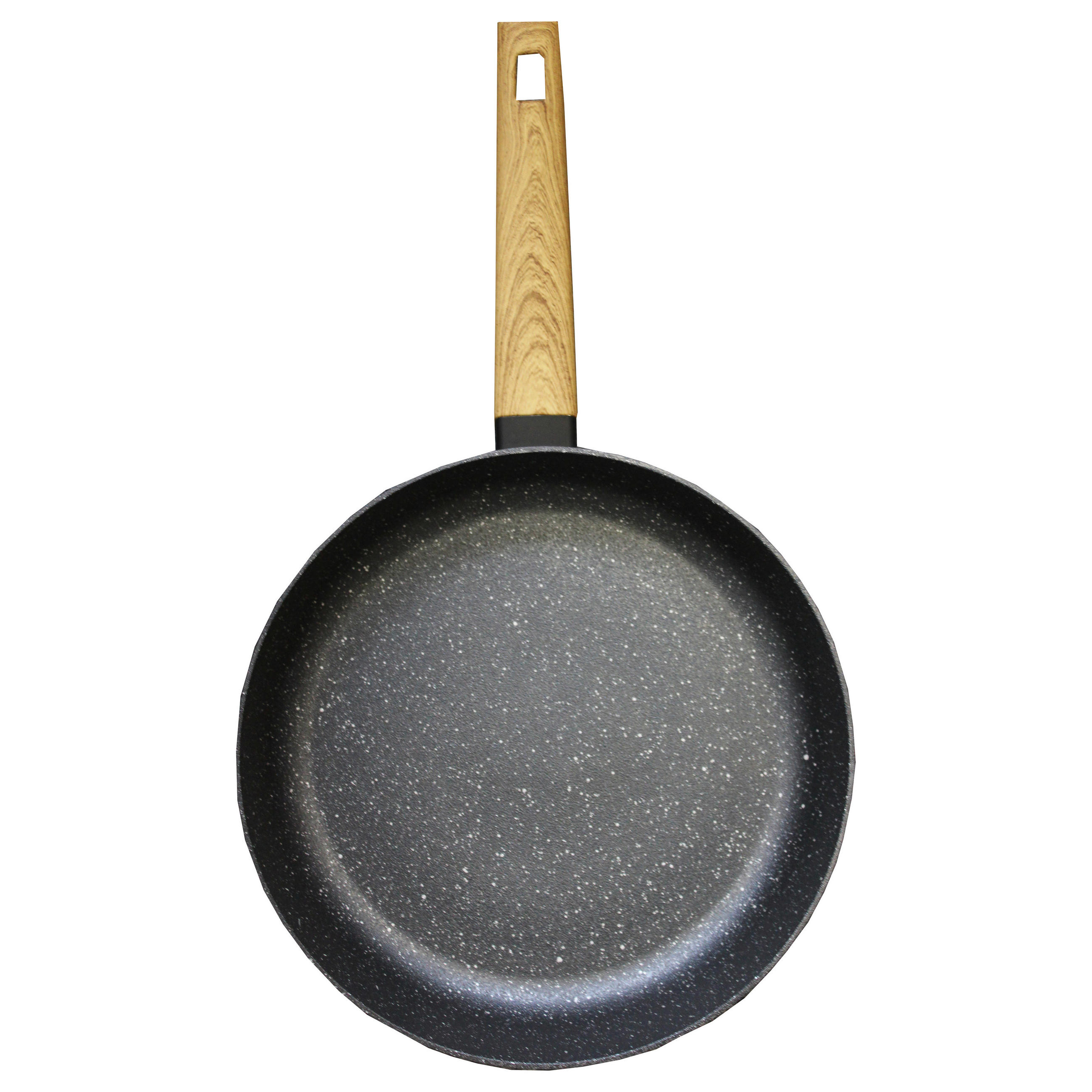 BRATPFANNE  - Schwarz, Basics, Metall (28/5,8cm) - Atrigo