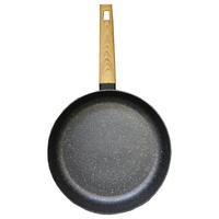 BRATPFANNE  - Schwarz, Basics, Metall (28/5,8cm) - Atrigo