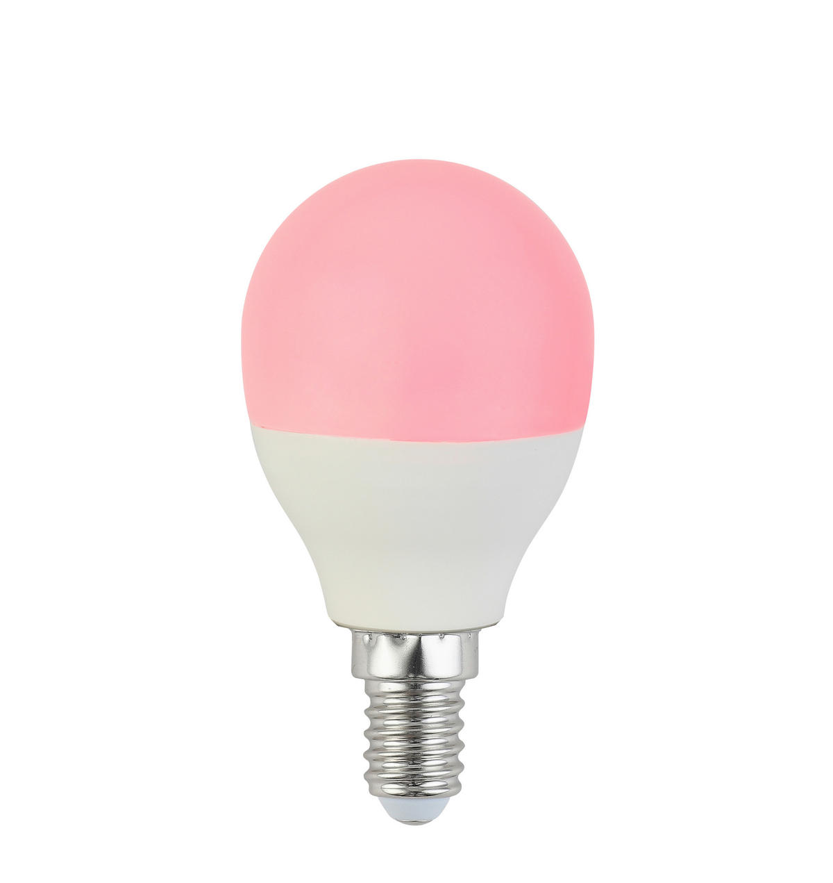 LED OKOS IZZÓ,   4,9 W E14  - fehér, Basics, műanyag/fém (4,8/8cm) - Boxxx