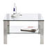 Couchtisch in Edelstahlfarben - Edelstahlfarben, Design, Glas/Metall (75/75/43cm) - Cantus Couchtisch in Edelstahlfarben - Edelstahlfarben, Design, Glas/Metall (75/75/43cm) - Cantus
