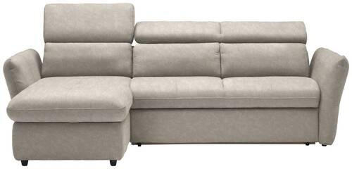 ECKSOFA in Mikrofaser Sandfarben, Beige  172/240 cm  - Sandfarben/Beige, Design, Kunststoff/Textil (172/240cm) - Stylife