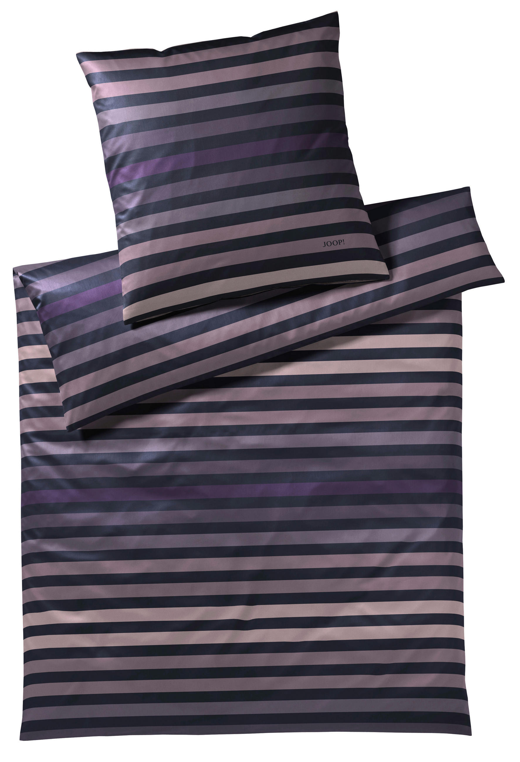 BETTWÄSCHE Tone Makosatin 135/200 cm  - Violett, Design, Naturmaterialien/Textil (135/200cm) - Joop!