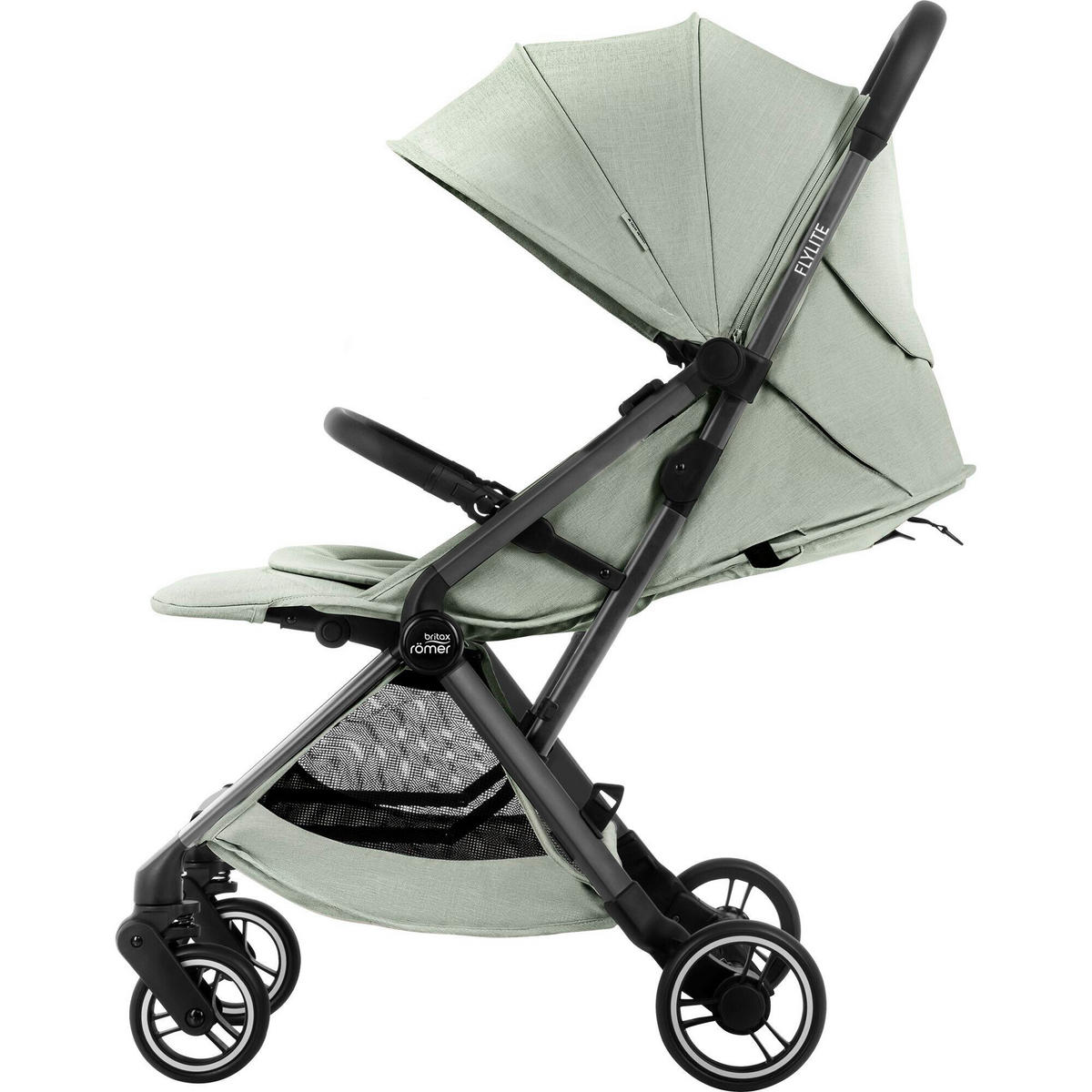 BUGGY FLYLITE  - Salbeigrün/Grau, Basics, Textil/Metall (45/103/78cm) - Britax Römer