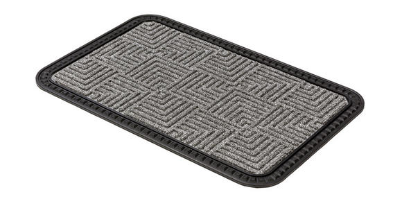 FUßMATTE 40/60 cm - Grau, KONVENTIONELL, Kunststoff/Textil (40/60cm) - Esposa