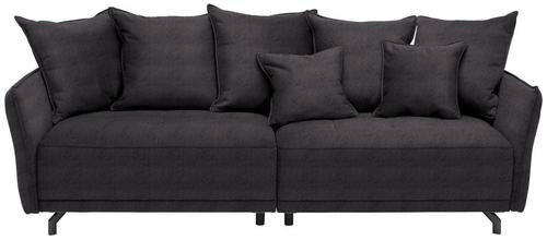 NAGY KANAPÉ textil barna  - barna/fekete, Design, textil/fém (226/91/103cm) - Carryhome