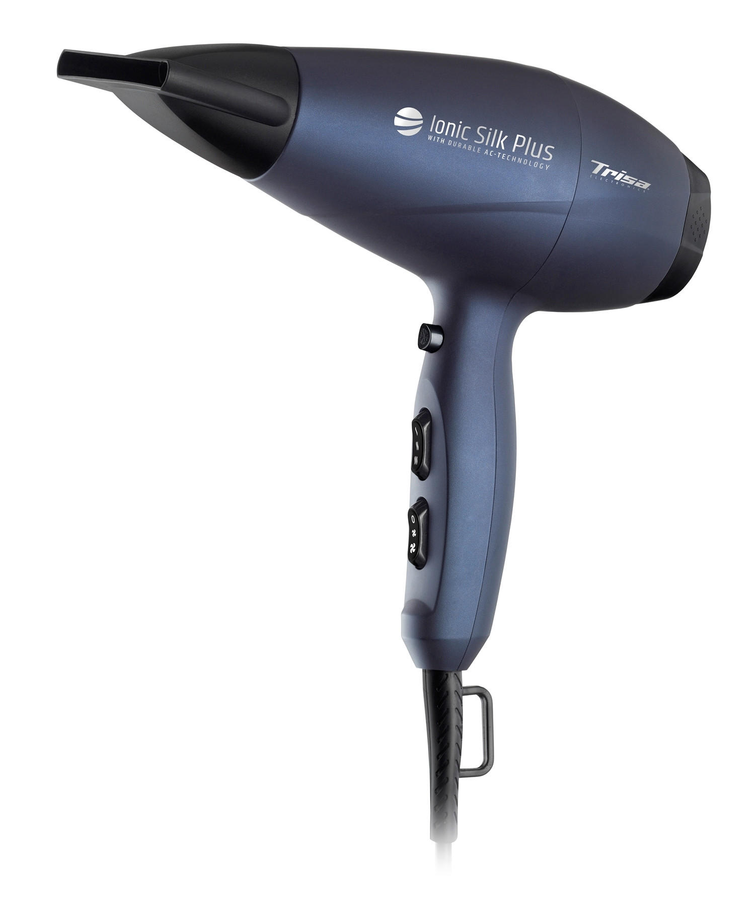 HAARTROCKNER Haartrockner  - Dunkelblau, Basics, Kunststoff (9/18,5/24cm) - Trisa Electronics