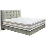 BOXSPRINGBETT 160/200 cm  in Beige  - Beige, KONVENTIONELL, Holz/Textil (160/200cm) - Dieter Knoll