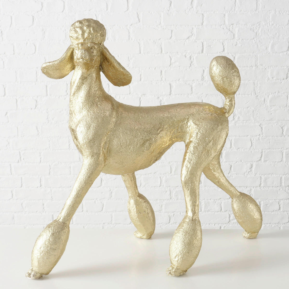 DEKOHUND - Goldfarben, Basics, Kunststoff (82/39/74,5cm) - Ambia Home