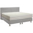BOXSPRINGBETT 140/200 cm in Hellgrau - Hellgrau/Alufarben, KONVENTIONELL, Holz/Kunststoff (140/200cm) - Bentley BOXSPRINGBETT 140/200 cm in Hellgrau - Hellgrau/Alufarben, KONVENTIONELL, Holz/Kunststoff (140/200cm) - Bentley
