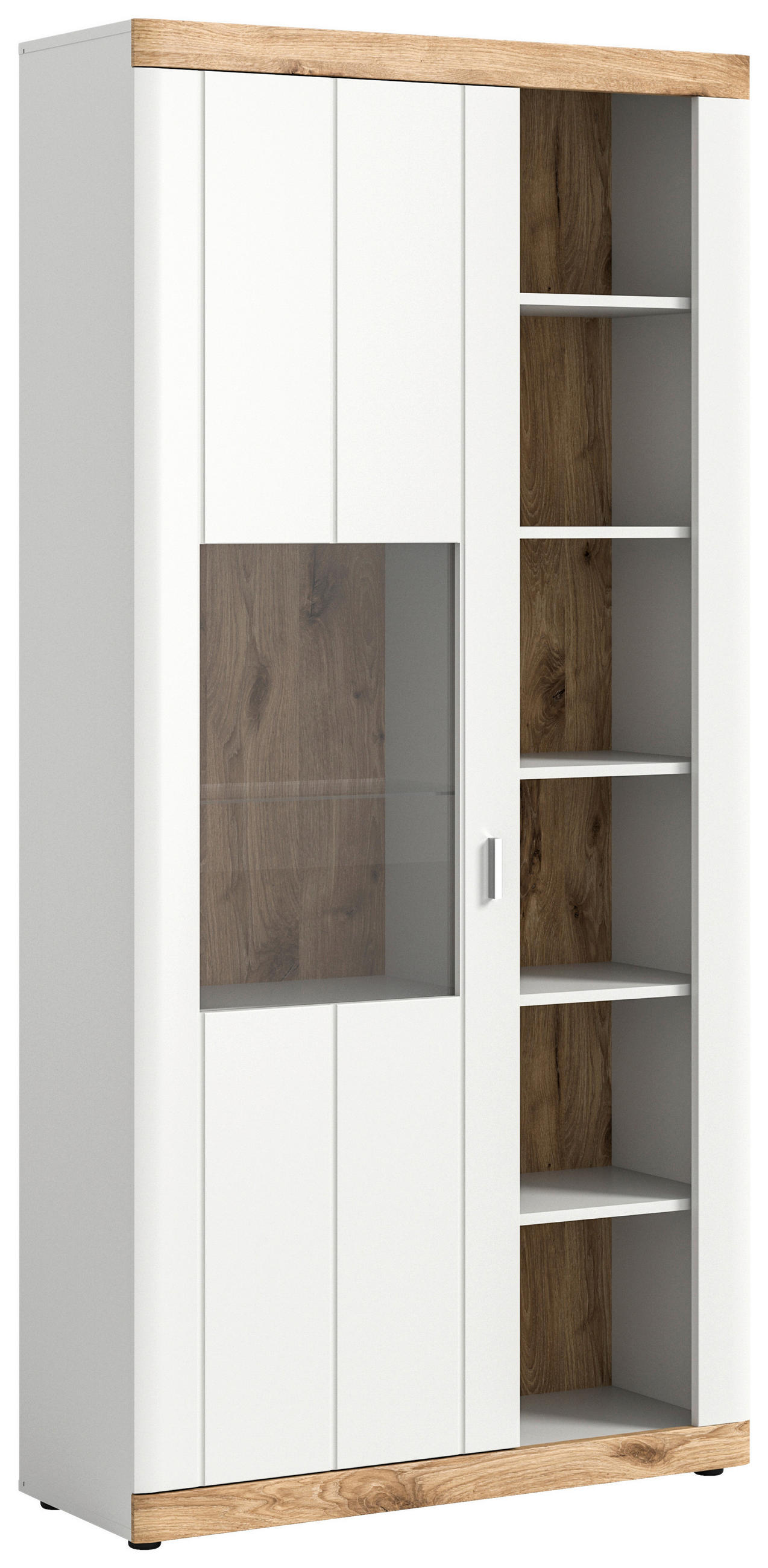 VITRINE in   - KONVENTIONELL, Glas/Holzwerkstoff (100/204/38cm) - MID.YOU