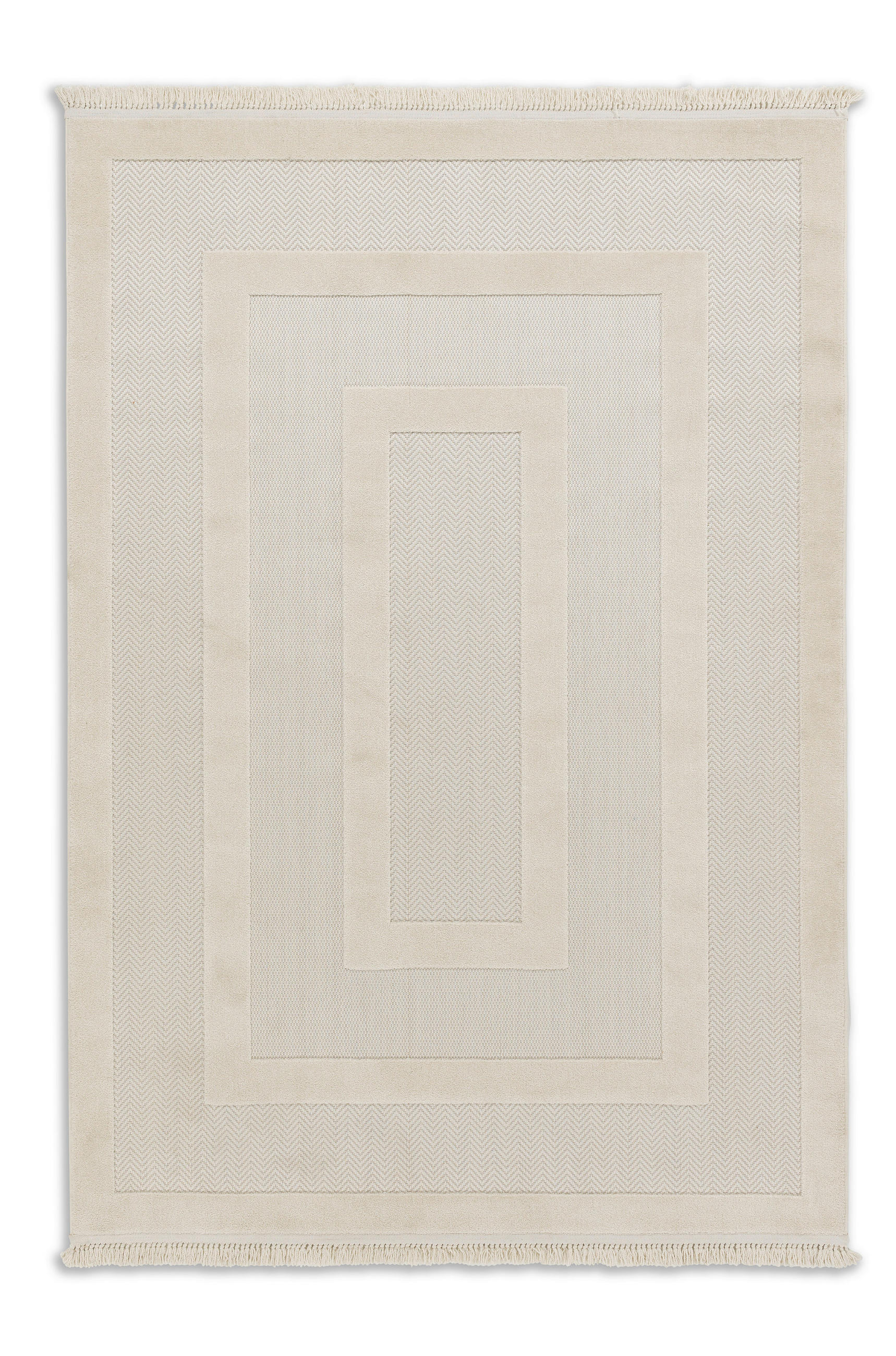 WEBTEPPICH 80/150 cm Summer Creme rechteckig  - Creme, Basics, Kunststoff/Textil (80/150cm) - Schöner Wohnen