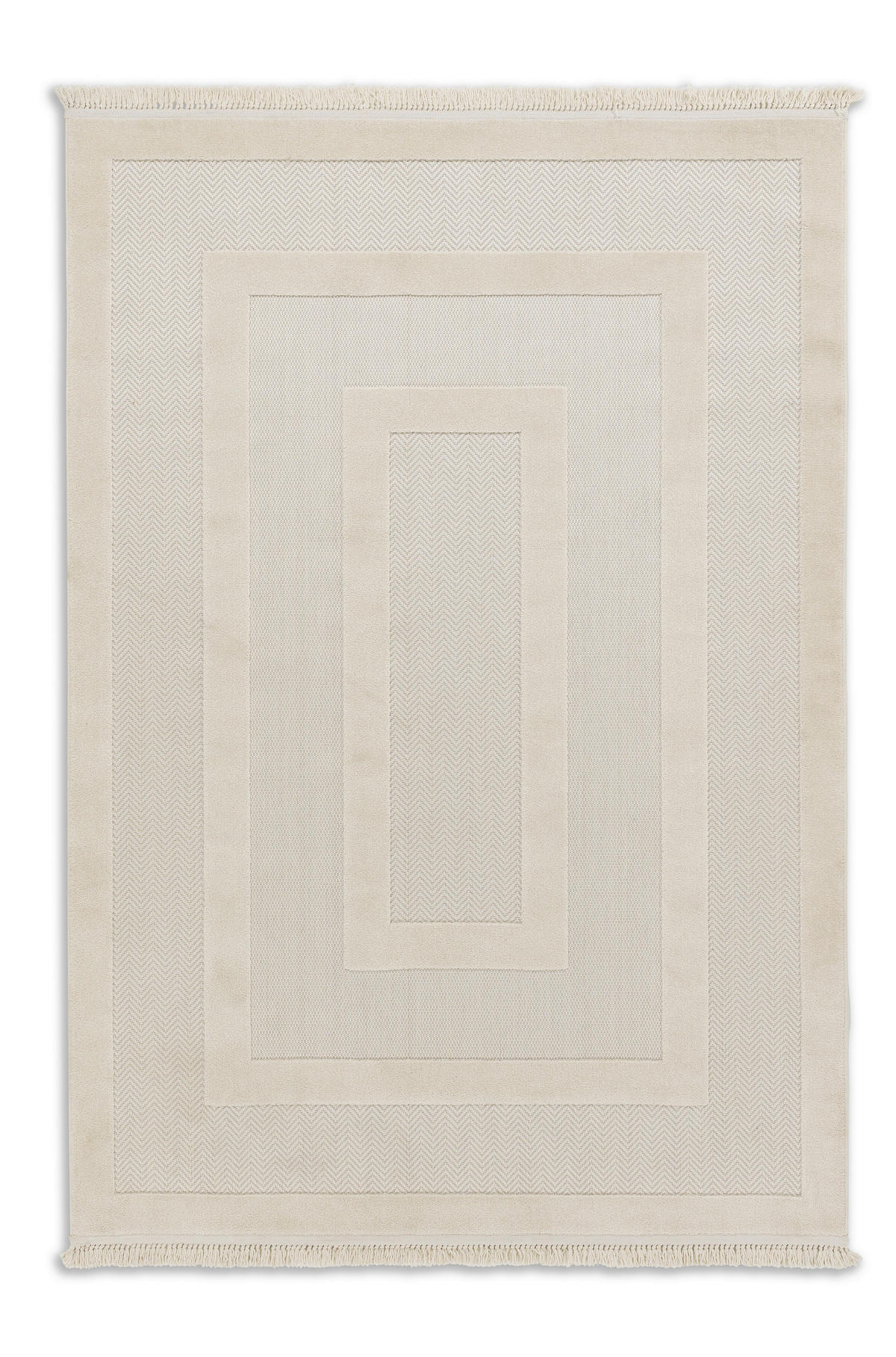 WEBTEPPICH 80/150 cm Summer Creme rechteckig  - Creme, Basics, Kunststoff/Textil (80/150cm) - Schöner Wohnen