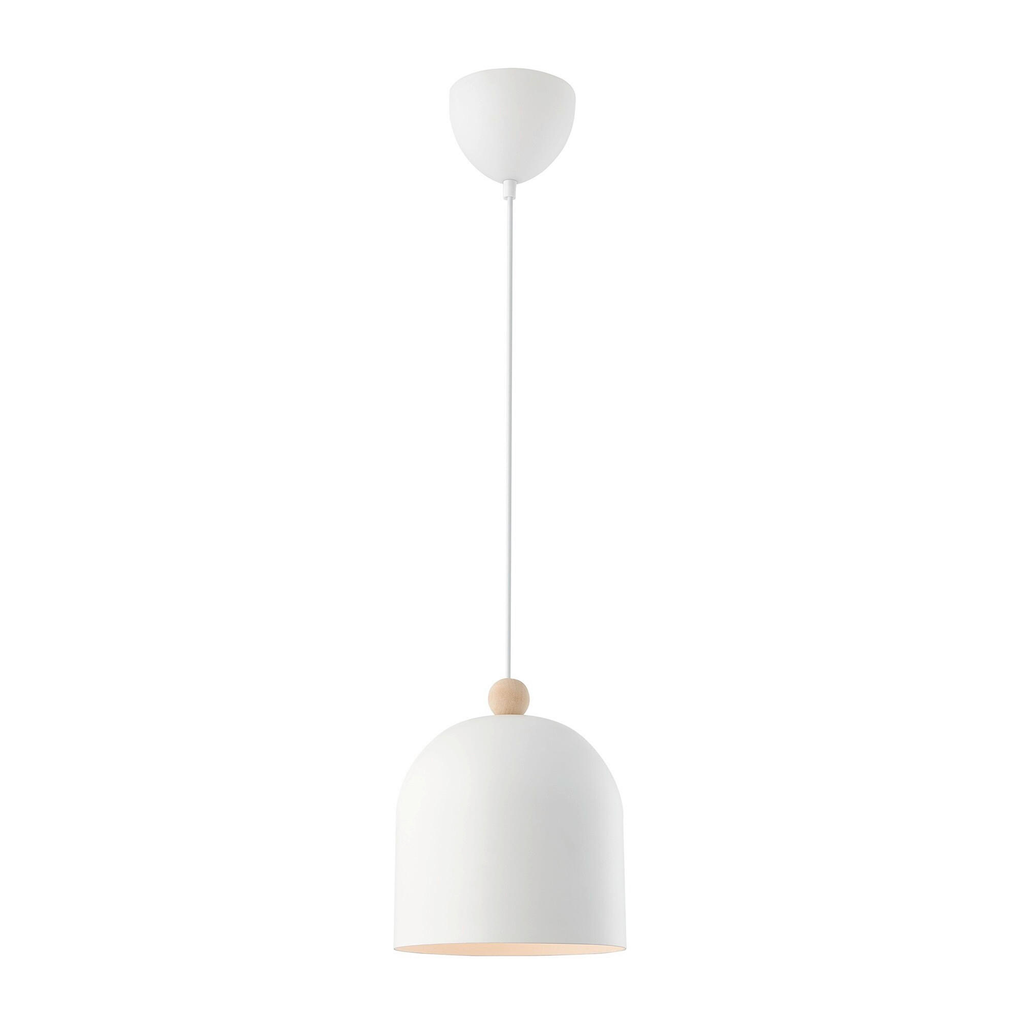 PENDELLEUCHTE Gaston 20/20/24 cm  - Weiß, Design, Metall (20/20/24cm) - Nordlux