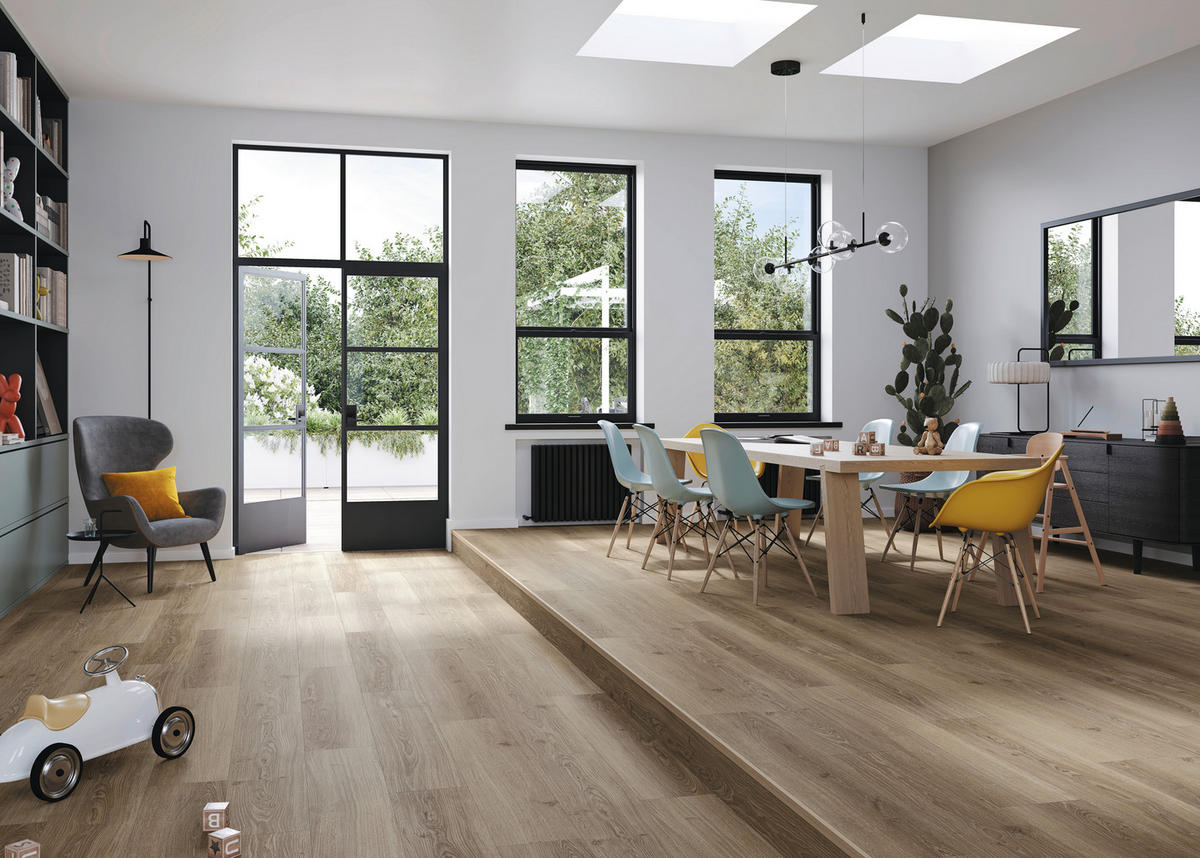 LAMINATBODEN Laminat Basic 600  per  m² - Basics (128,5/24,3/0,8cm) - Parador