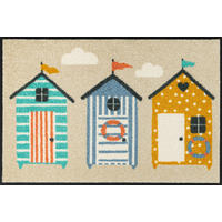 FUßMATTE 50/75 cm  - Multicolor, Design, Kunststoff/Textil (50/75cm) - wash+dry