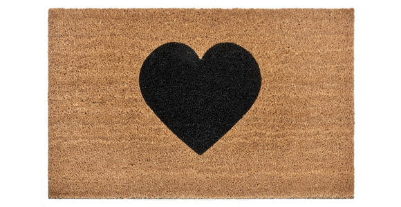 KOKOSMATTE 45/75 cm Mix Mats  - Hellbraun/Schwarz, Basics, Naturmaterialien/Kunststoff (45/75cm) - Esposa