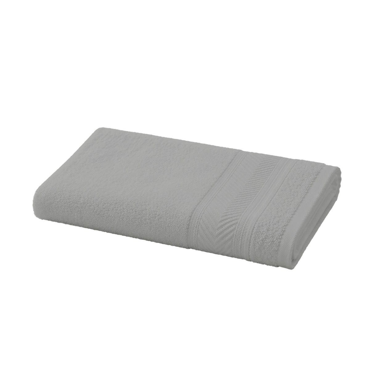 GÄSTETUCH 30/50 cm Silberfarben  - Silberfarben, Basics, Textil (30/50cm) - Esposa