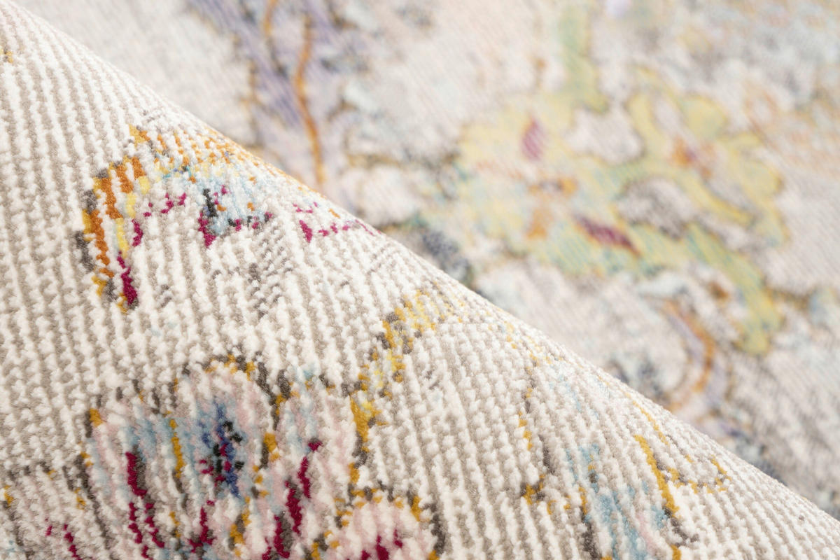 FLACHWEBETEPPICH 133/190 cm Multicolor rechteckig  - Multicolor, Basics, Textil (133/190cm) - Kayoom