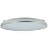 LED-DECKENLEUCHTE 33/5,7 cm   - Chromfarben, Basics, Kunststoff/Metall (33/5,7cm)