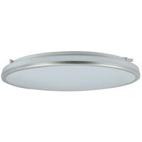 LED-DECKENLEUCHTE white² 33/5,7 cm   - Chromfarben, Basics, Kunststoff/Metall (33/5,7cm)