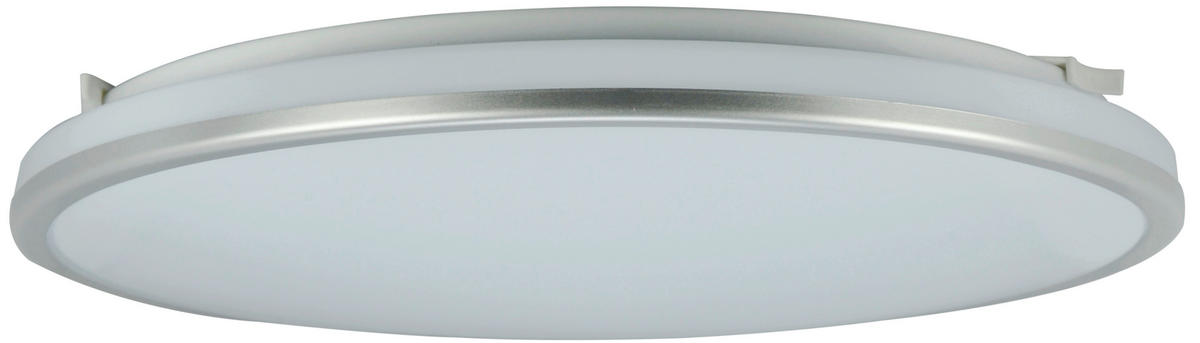 LED-DECKENLEUCHTE white² 33/5,7 cm   - Chromfarben, Basics, Kunststoff/Metall (33/5,7cm)